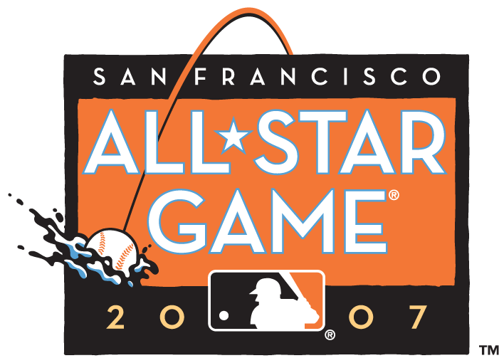 MLB All-Star Game 2007 Alternate Logo DIY iron on transfer (heat transfer)
